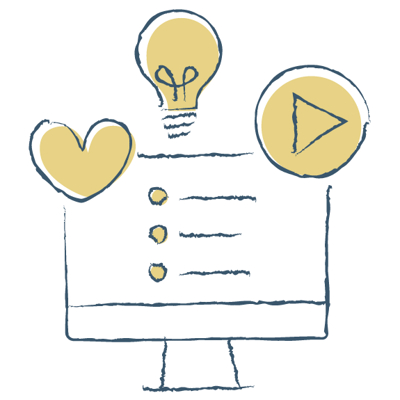 pictogram voor opnline hulp