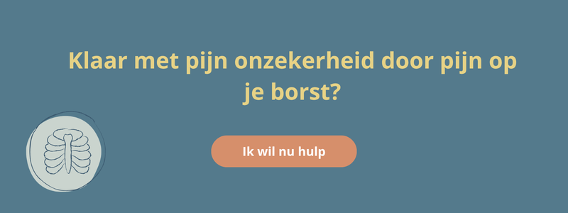 hulpknop pijnlijke tussenribspieren