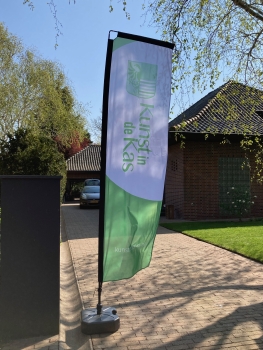 De vlag van Kunst in de Kas