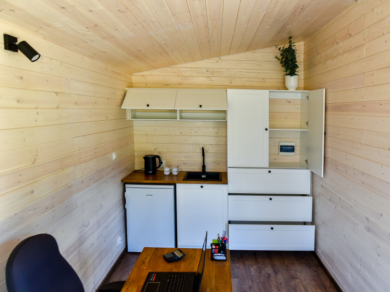 Tiny Office Luna - zonder toilet met keuken