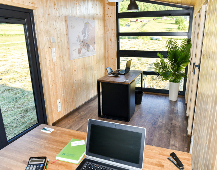 Tiny Office Luna - met werkplek