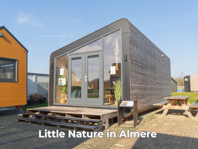 Bezoek Tiny House Little Nature op Demopark in Almere