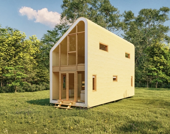 Tiny House Terra buitenkant