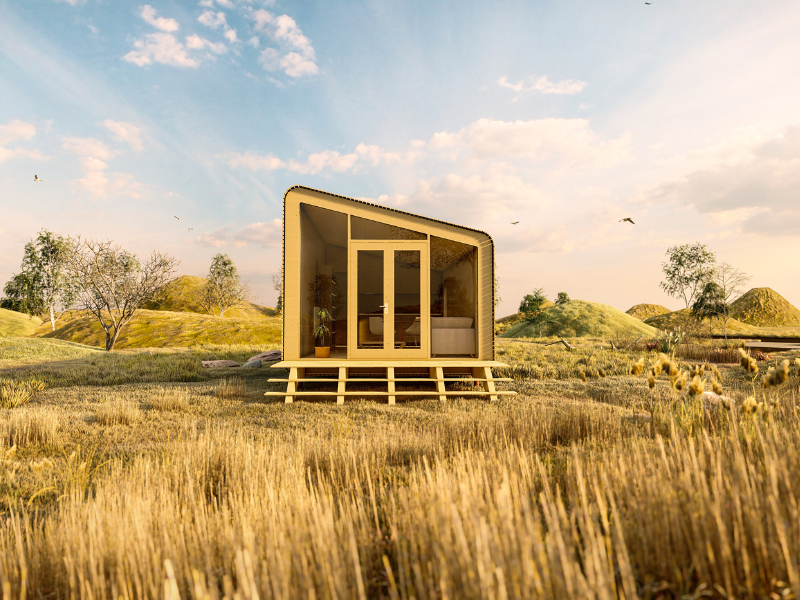 Tiny House Little Nature - voorkant