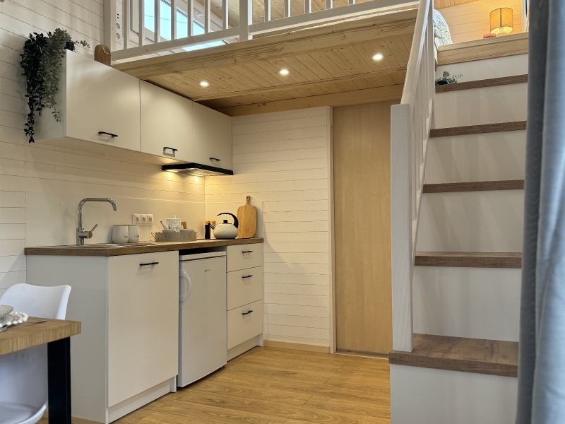 Tiny House Smile met volledige keuken