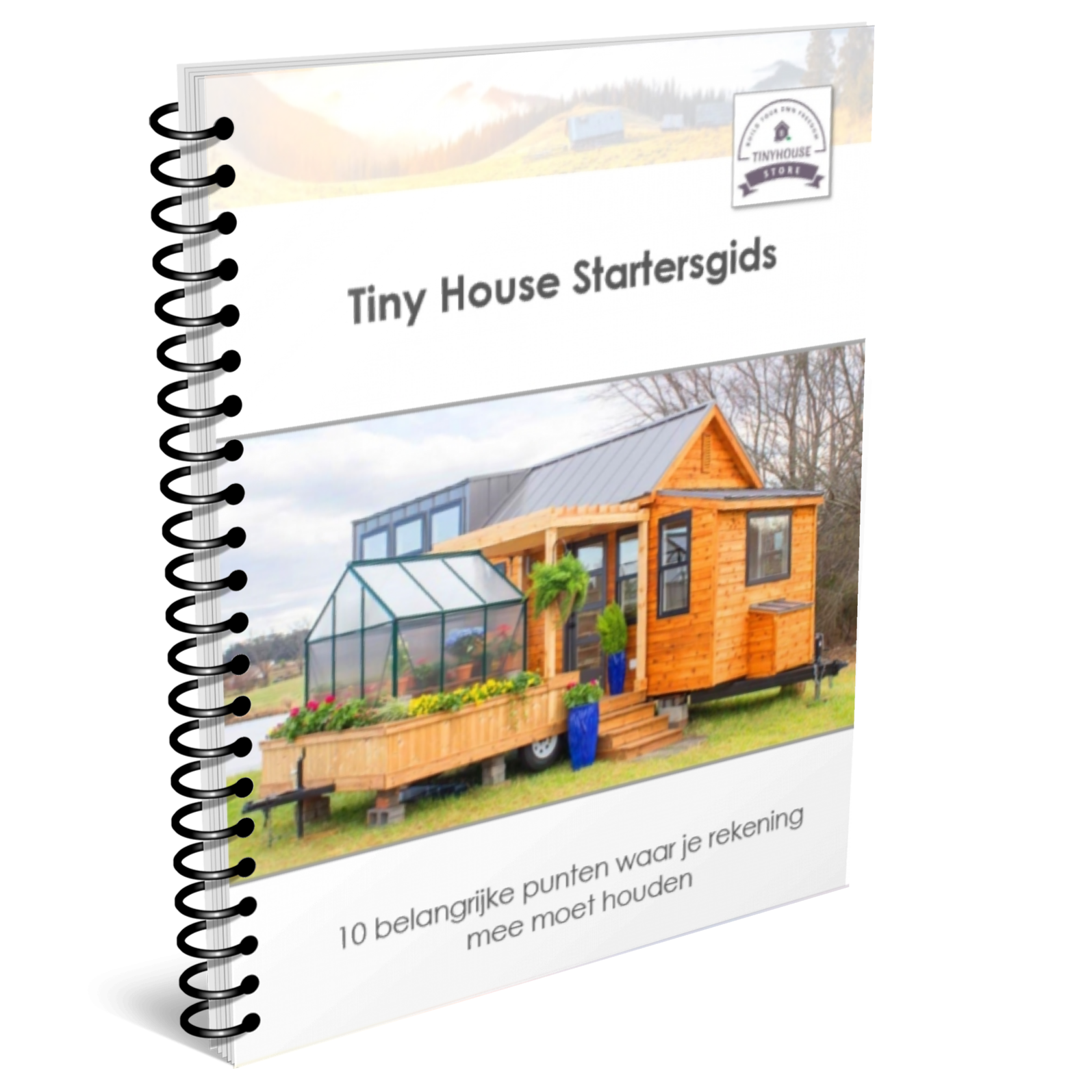Tiny House Store Startersgids voor alle praktische informatie omtrent Tiny Houses