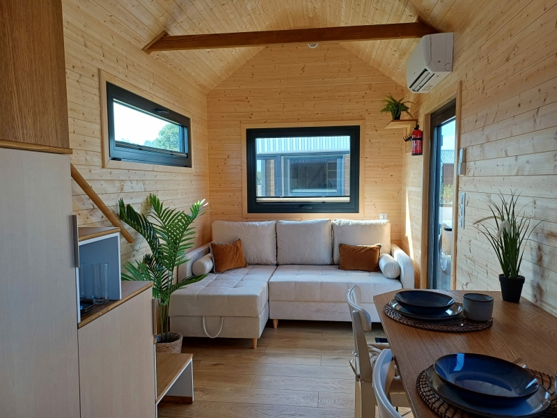 Tiny House Sunshine 341 zithoek