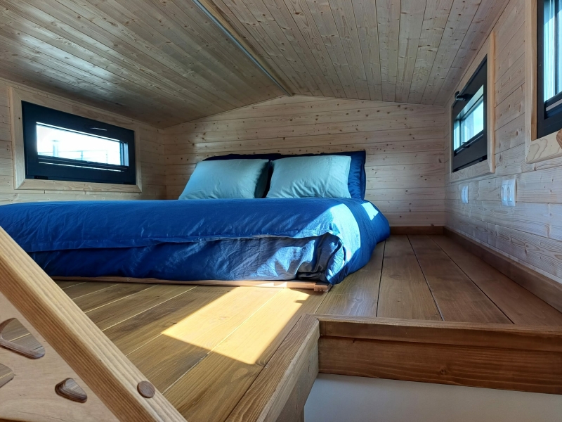 Tiny House Sunshine 341 met grote slaaploft