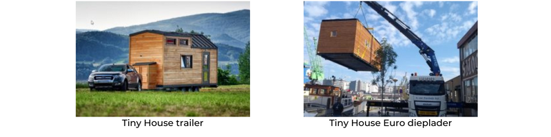 Trailer Tiny House of een Euro dieplader voor je Tiny House als vervoer