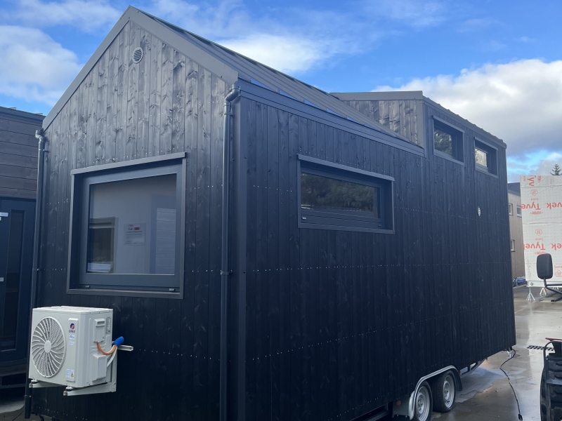 Tiny House Sunshine - achterkant Tiny House Sunshine - achterkant