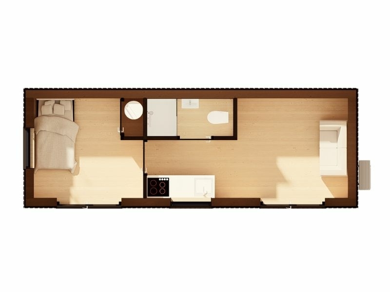 Plattegrond Tiny House Amani