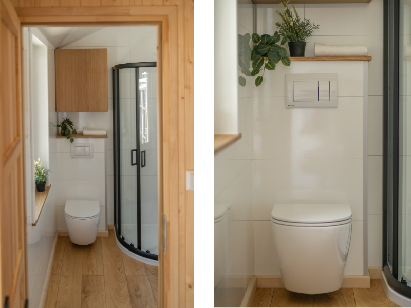 Tiny House Evergreen - hangtoilet