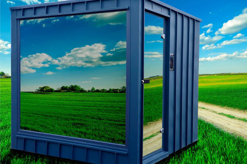 Container sauna voor Tiny House