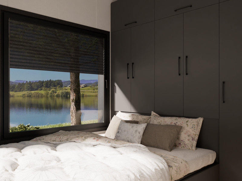 Tiny House Vanea - slaapkamer