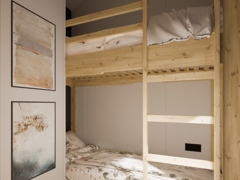 Tiny House Vanea - 2e slaapkamer