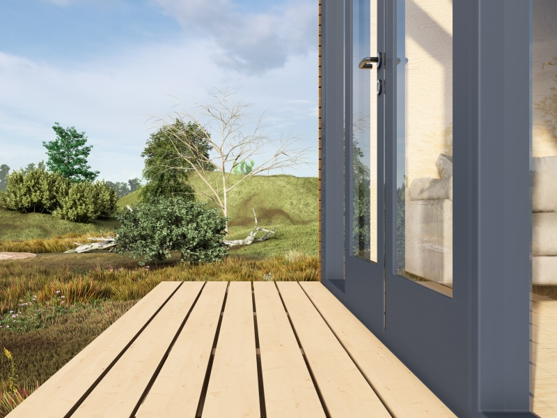 Tiny House Little Nature XL - met veranda