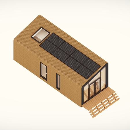 Tiny House Little Nature XL - met zonnepanelen