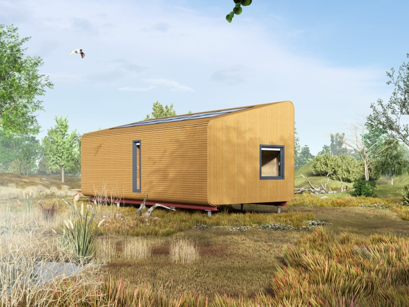 Tiny House Little Nature XL - achterkant