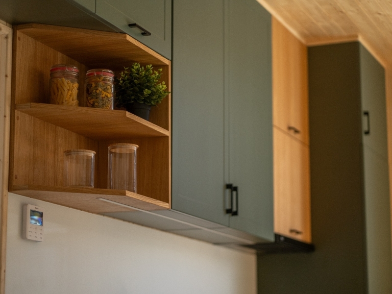 Tiny House Evergreen - opbergruimte