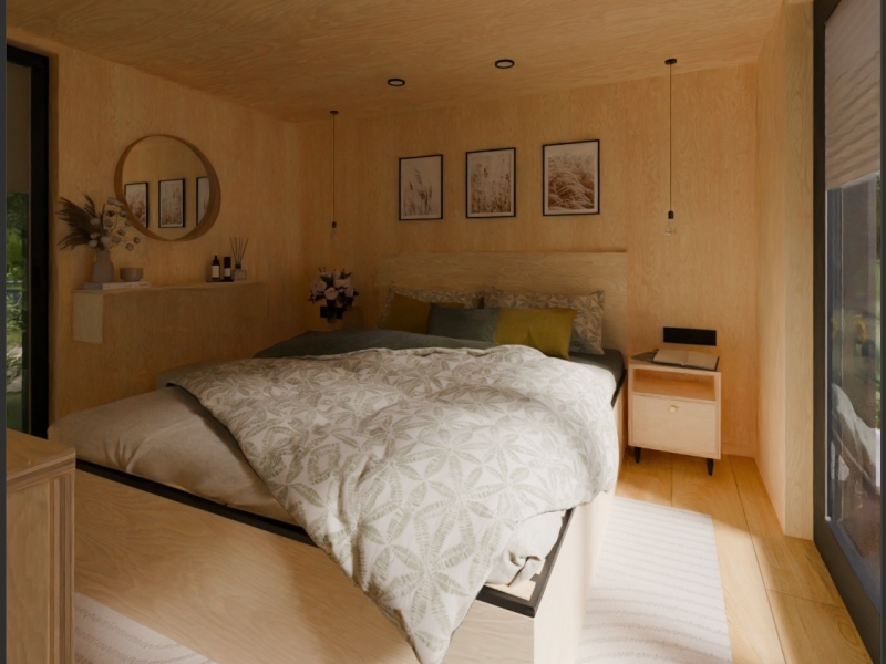 Tiny House Zenit - slaapkamer