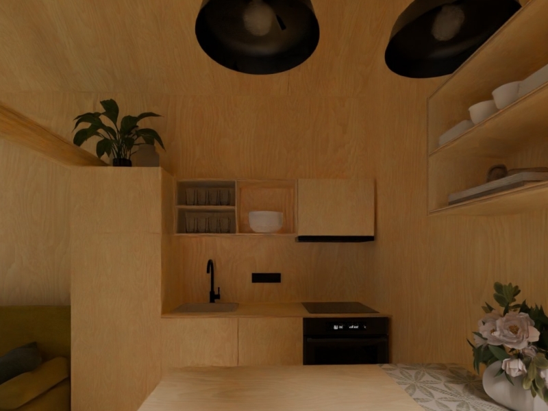 Tiny House Zenit - keuken