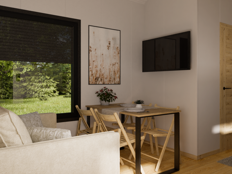 Tiny House Vanea - woonkamer