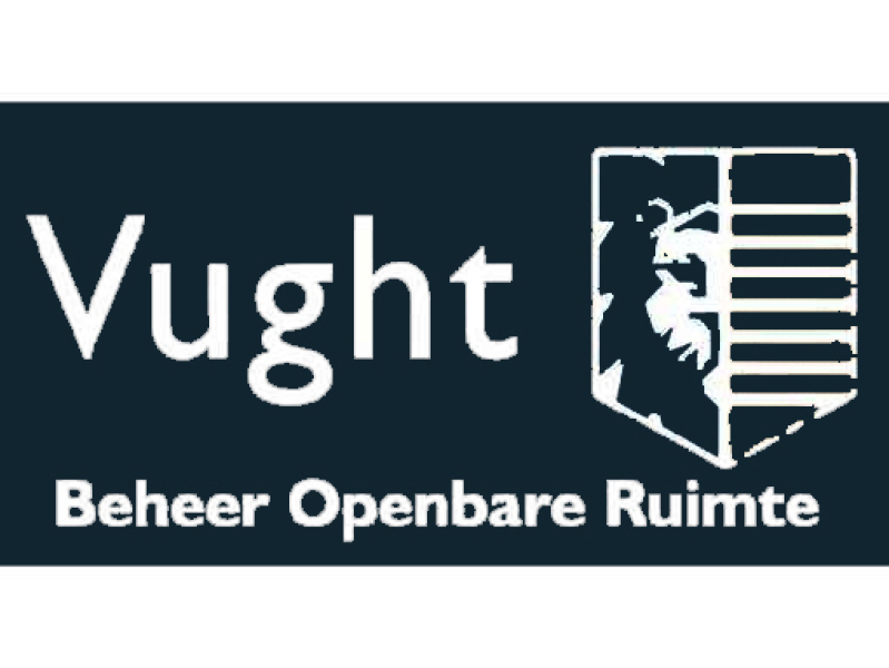 Logo Gemeente Vught, al jarenlang is deze gemeente een gewaardeerde klant van TMC bedrijfskleding in diverse sectoren onder andere Beheer Openbare Ruimte