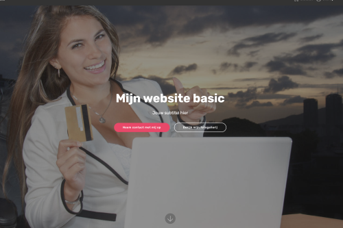 prijzen website laten ontwerpen basic website