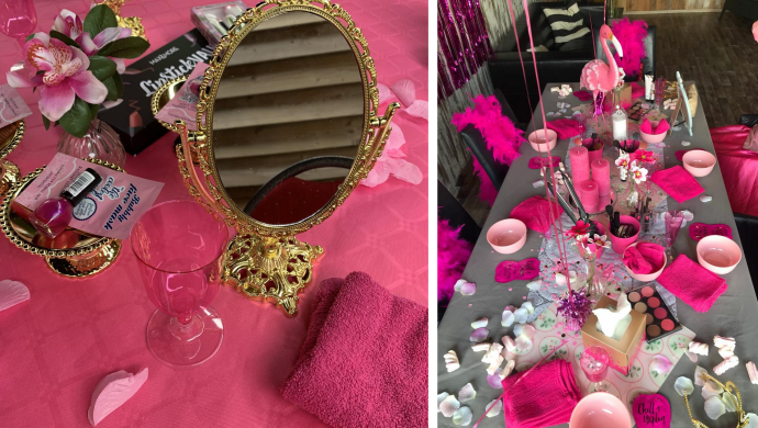 Beautyfeestje voor kinderen, make up party