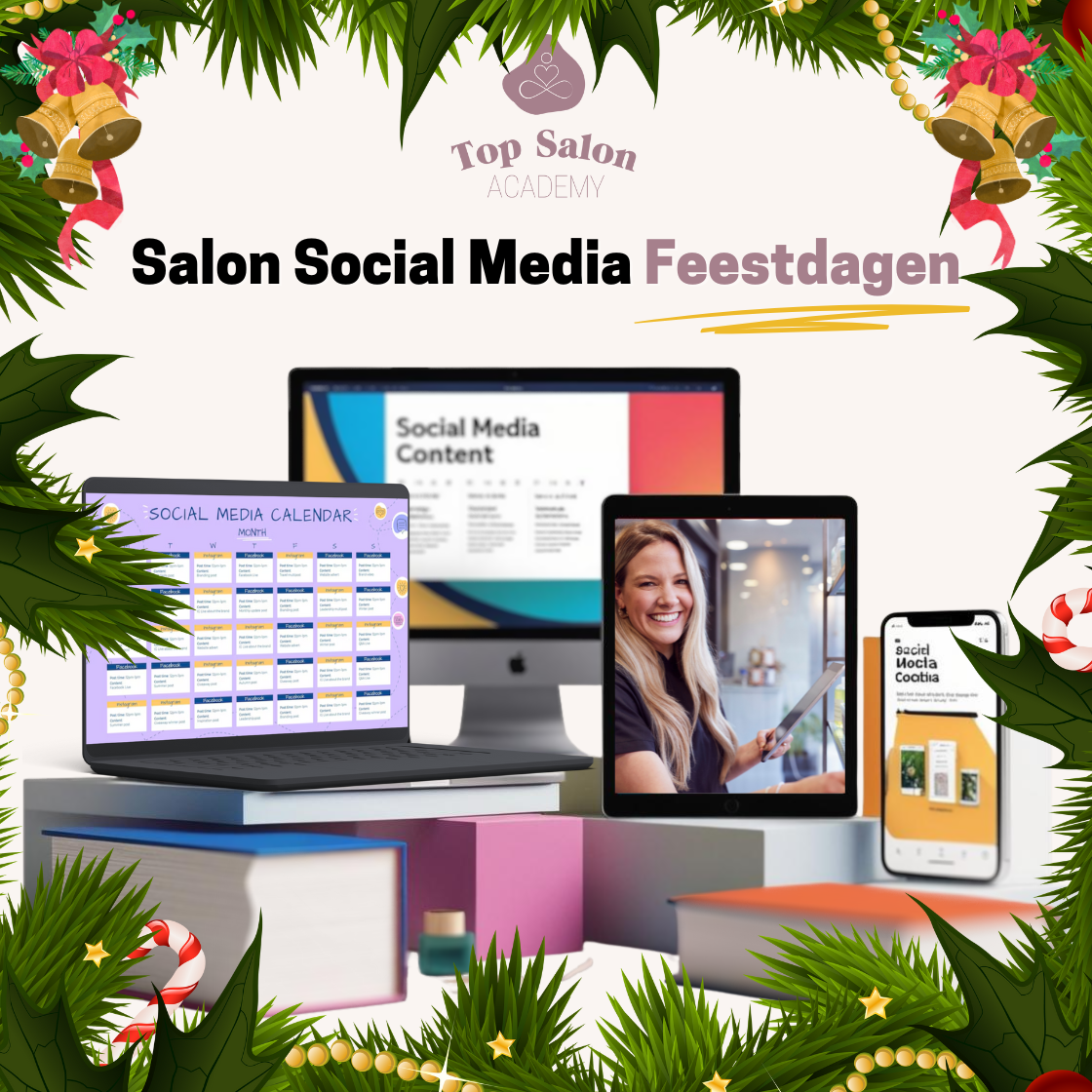 Salon Social Media Content Kalender Feestdagen Salon Social Media Content Kalender Feestdagen