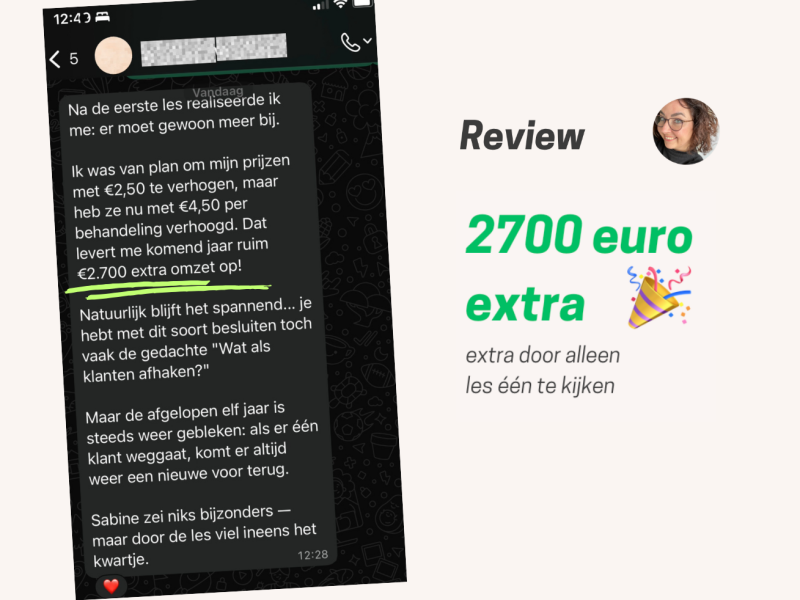 2700 euro extra door de gratis salon bootcamp door de gratis salon bootcamp 2700 euro extra