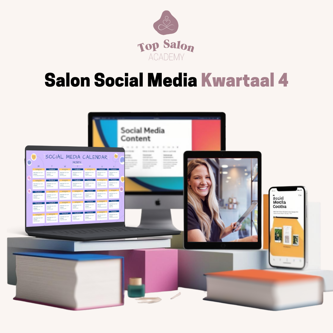 Salon Social Media Content Kalender speciaal voor Kwartaal 4 Salon Social Media Content Kalender speciaal voor Kwartaal 4