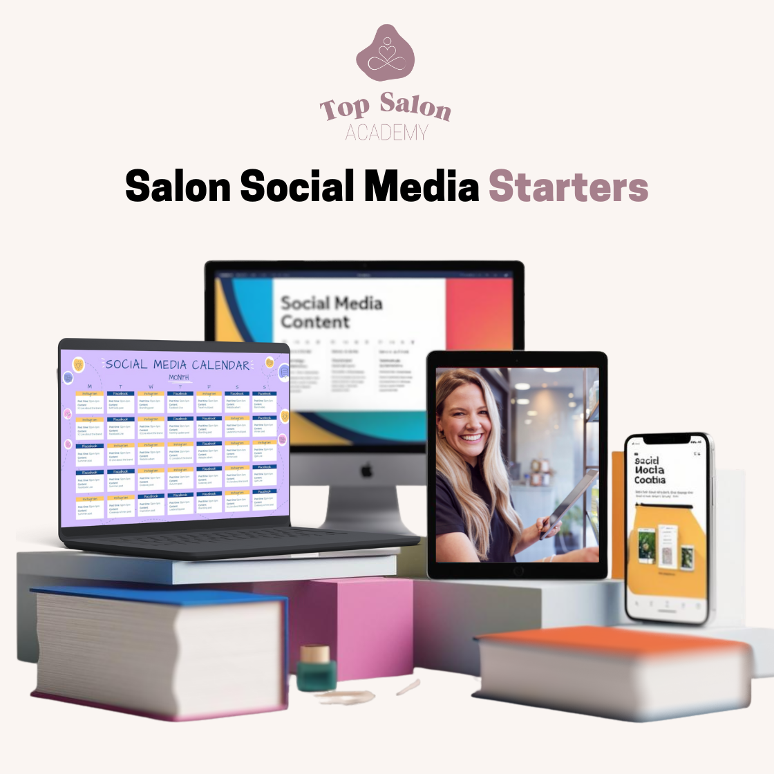 Salon Social Media Content Kalender speciaal voor starters Salon Social Media Content Kalender speciaal voor starters