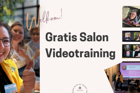 Gratis Salon Videotraining Sabine Mus - Business coach  - Salon expert -  trainer Top Salon Academy W elkom!