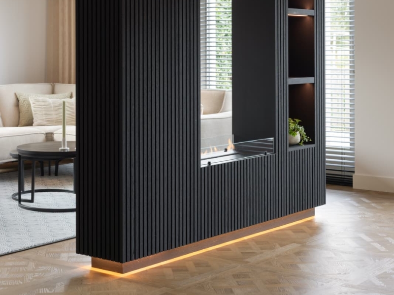 Maatwerk haard donker Maatwerk haard alkmaar