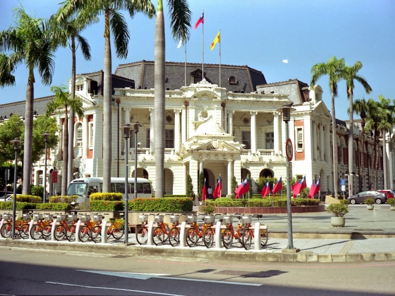 Tijdens je bezoek aan Taichung in Taiwan kun je een bezoek brengen aan de Prefectural Hall tijdens jouw rondreis