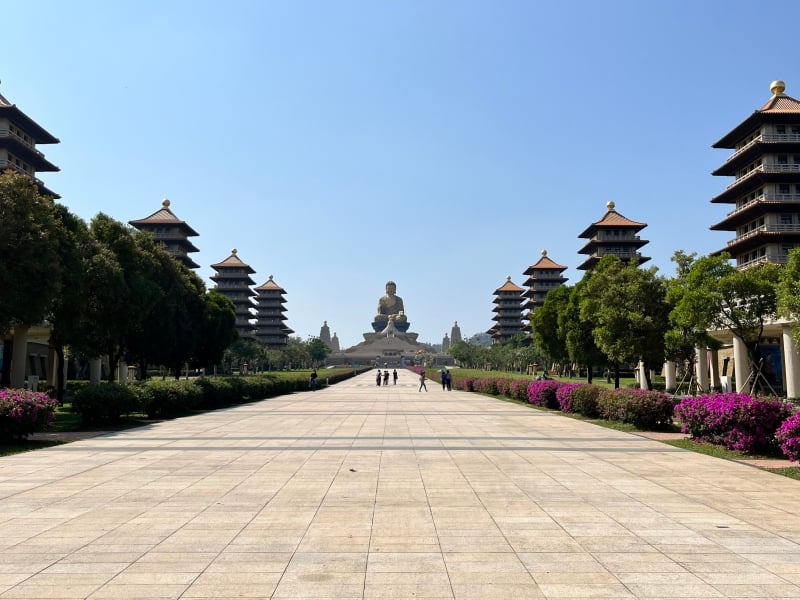 De Fo Guang Shan is een indrukwekkend Boeddhistisch complex in Taiwan die je gaat bezoeken tijdens de rondreis