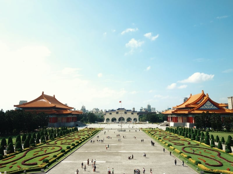 Bezoek de Chiang Kai Shek Memorial Hall in Taiwan tijdens de rondreis