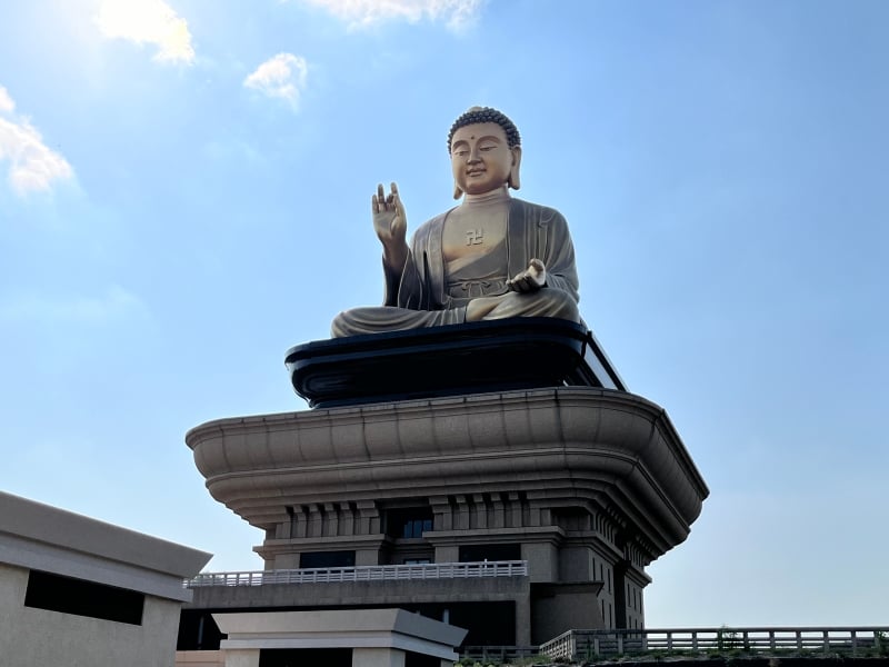 De Fo Guang Shan Museum en zijn grote buddha tijdens de rondreis Azië van 3 weken door Taiwan