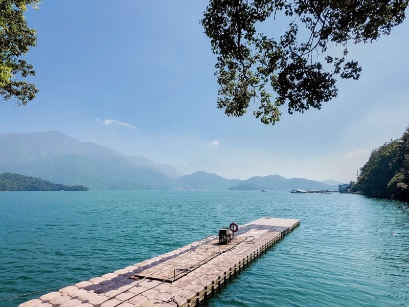 Prachtig Sun Moon Lake tijdens de 3 weekse rondreis Azië door Taiwan