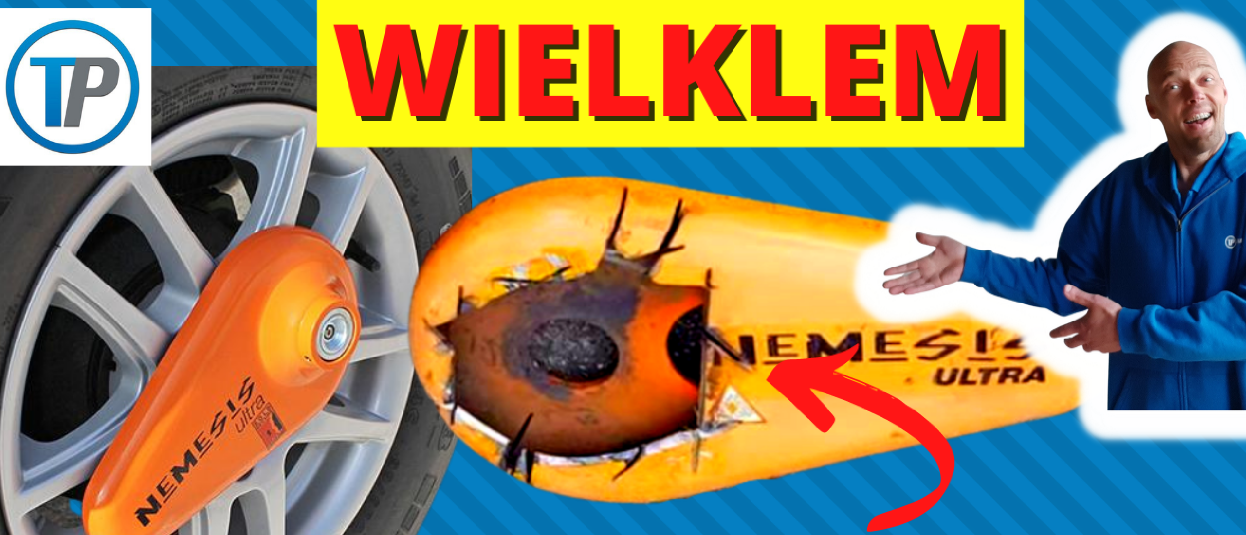 Wielklem voor caravan, aanhanger en trailer