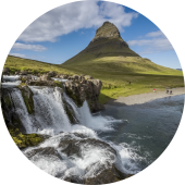 De meest gefotografeerde locatie Snaefellsnes op IJsland
