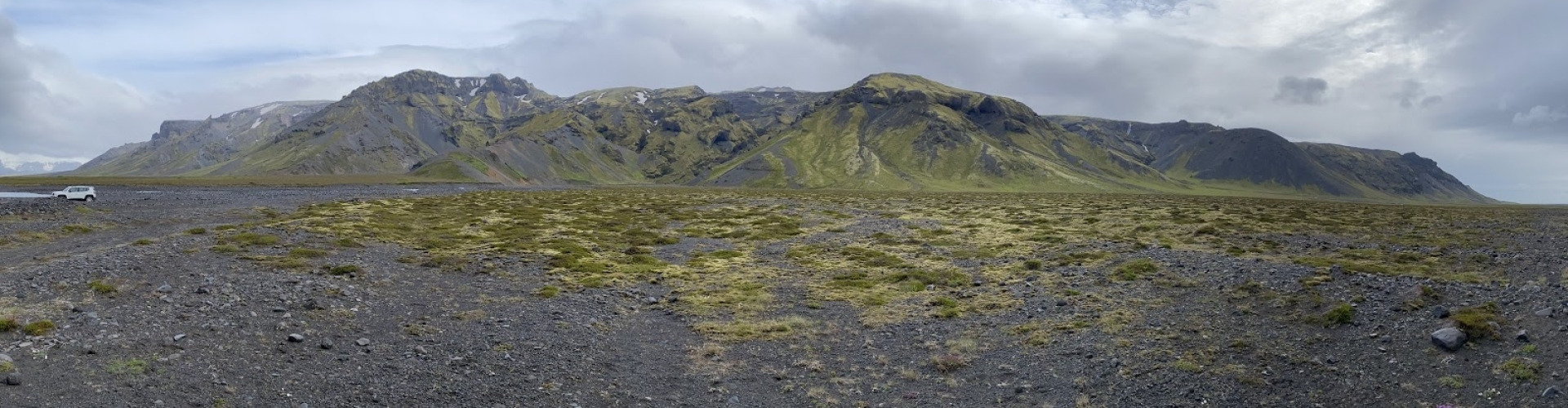 IJsland Zuidkust Thorsmork ongerepte natuur