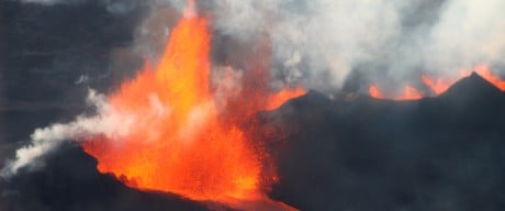 Aardbevingen en vulkaanuitbarstingen op IJsland