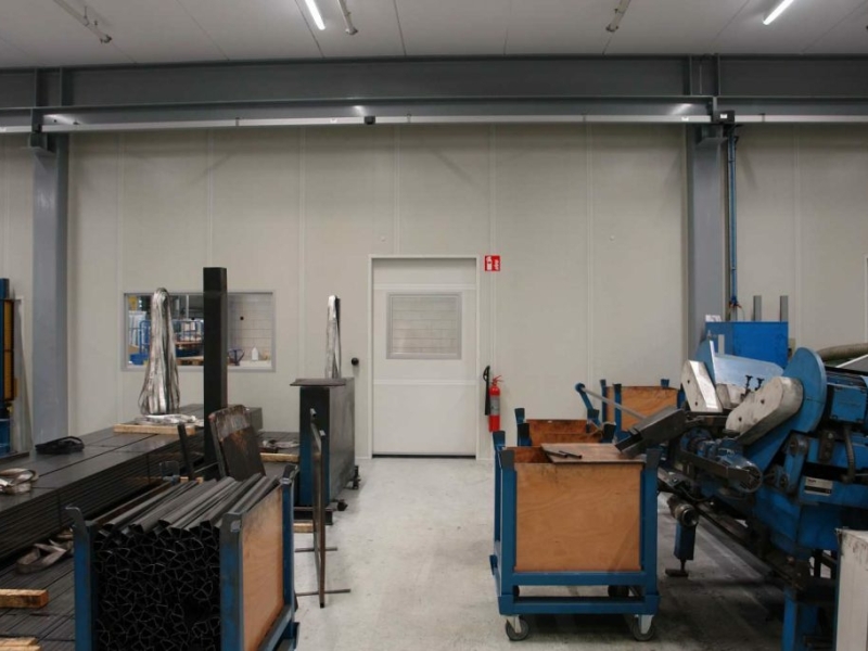 geluidabsorberende scheidingswand