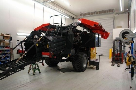 testcabine met luchtfilteringsinstallatie