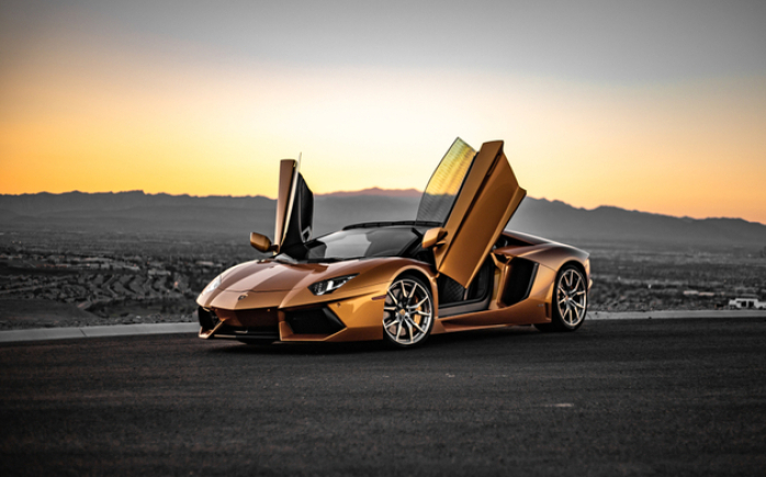 Lamborghini Aventador trouwauto huren