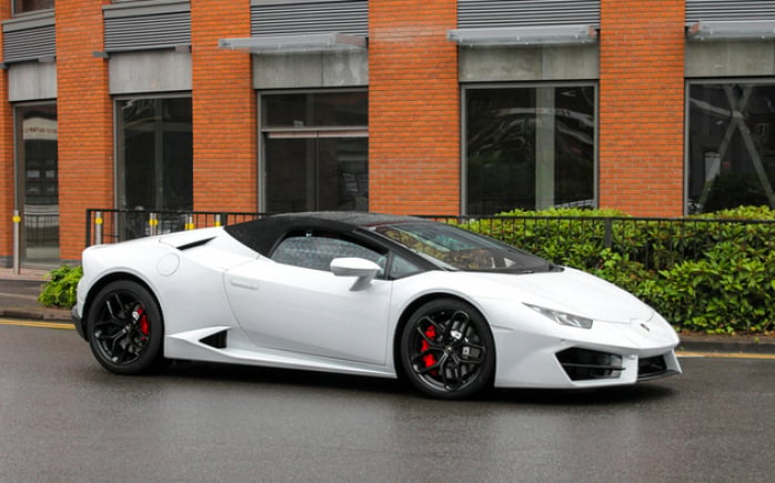 Lamborghini Huracán Spyder trouwauto huren