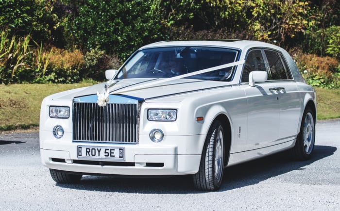 Rolls Royce Phantom trouwauto huren voor 1 dag