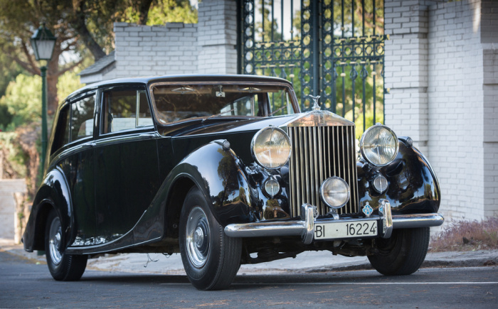 Rolls Royce silver wraith 1953 trouwauto huren voor 1 dag